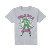 Joker This Is Not A Joke Unisex T-Shirt - Grey - undefined undefined