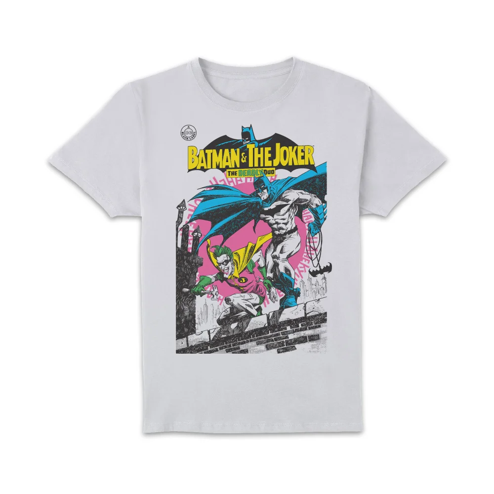 Joker Deadly Duo Unisex T-Shirt - White - S - White Image 1