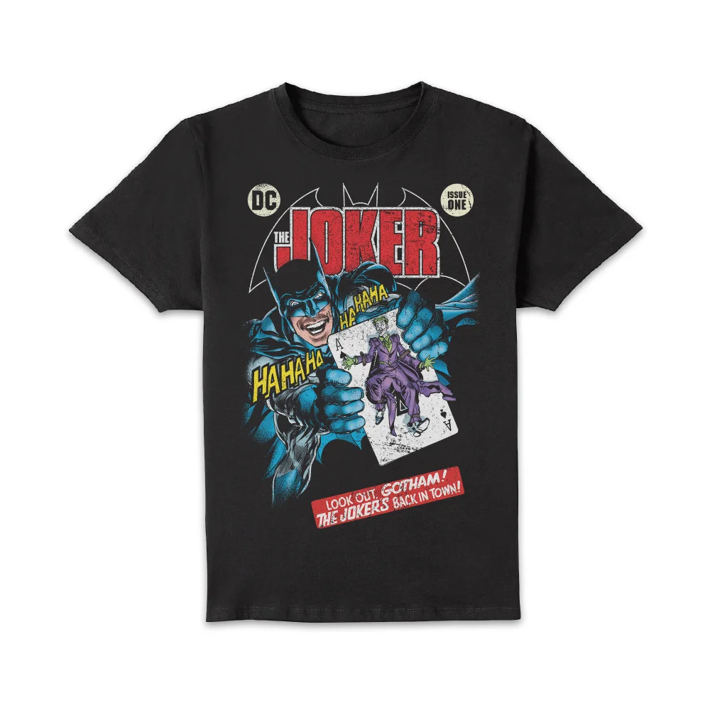 Joker Look Out Gotham Unisex T-Shirt - Black - S - Black Image 1