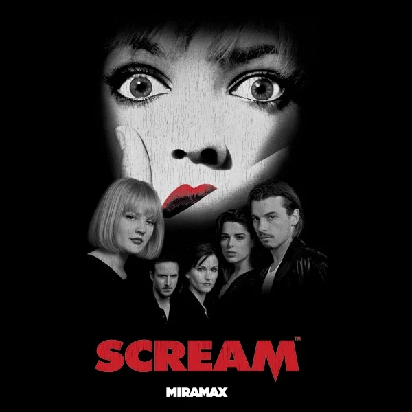 Scream Poster Unisex T-Shirt - Black