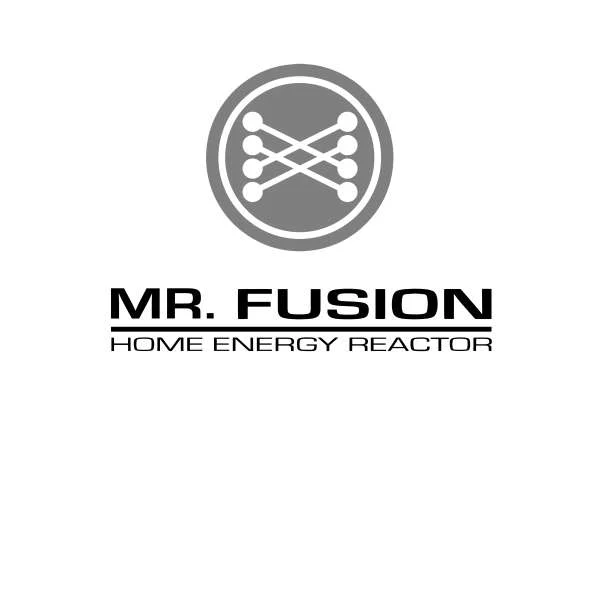 Back to the future Mr. Fusion Sweatshirt - White