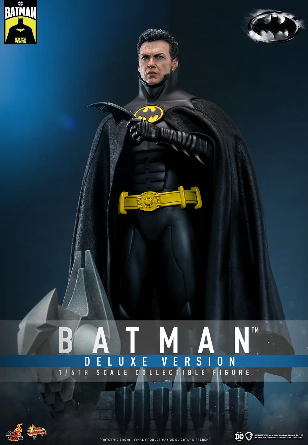 Hot Toys Batman Returns Batman 1/4th Scale Deluxe Edition Collectible Figure Image 1