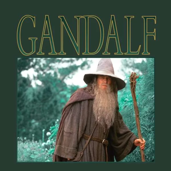 Lord Of The Rings LOTR Gandalf Sweatshirt - Green