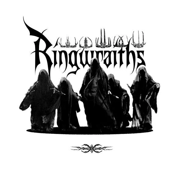 Lord Of The Rings Ringwraiths Unisex T-Shirt - White