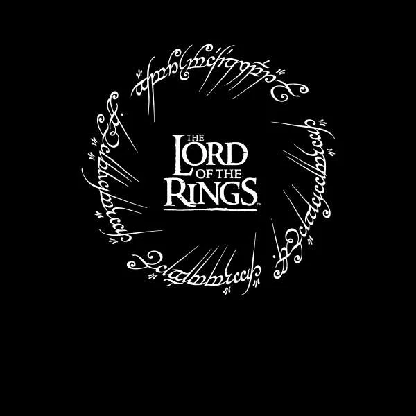 Lord Of The Rings Hoodie - Black
