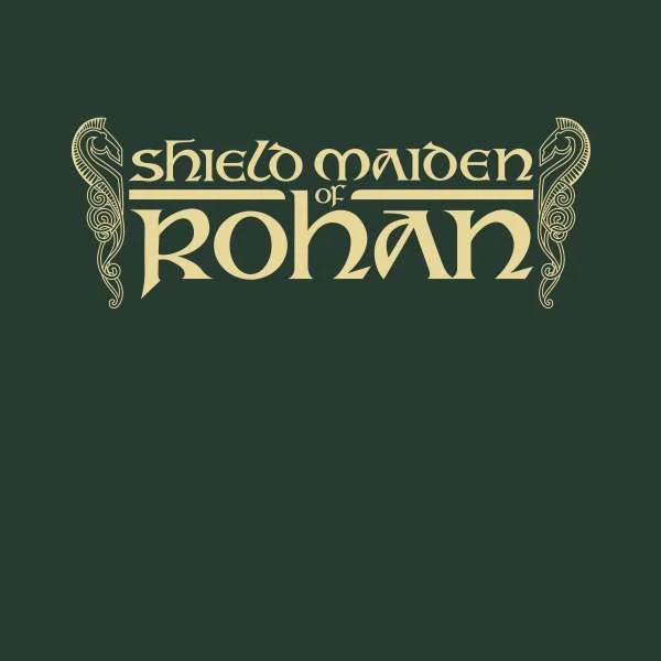 Lord Of The Rings Sheild Maiden Of Rohan Unisex T-Shirt - Green
