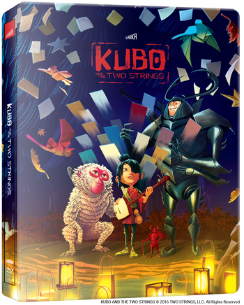 Kubo and the Two Strings - Limited Steelbook Edition 4K Ultra HD & Blu-ray