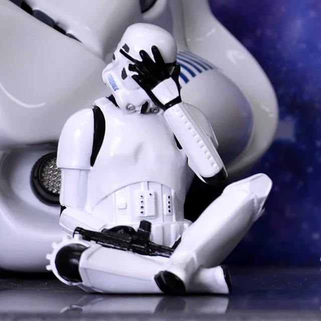 Original Stormtrooper See No Evil Stormtrooper Figurine 10cm