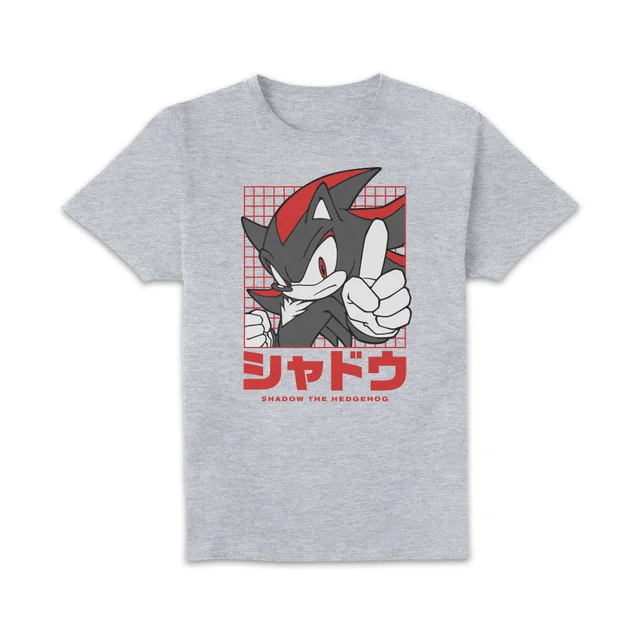 Sonic The Hedgehog Shadow Dark Victory Unisex T-Shirt - Grey