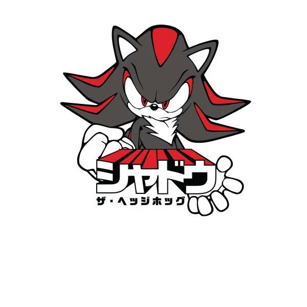 Sonic The Hedgehog Shadow Ultimate Power Unisex T-Shirt - White