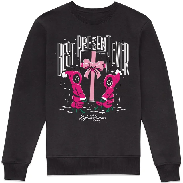 Squid Game Best Present Ever Sweatshirt - Black