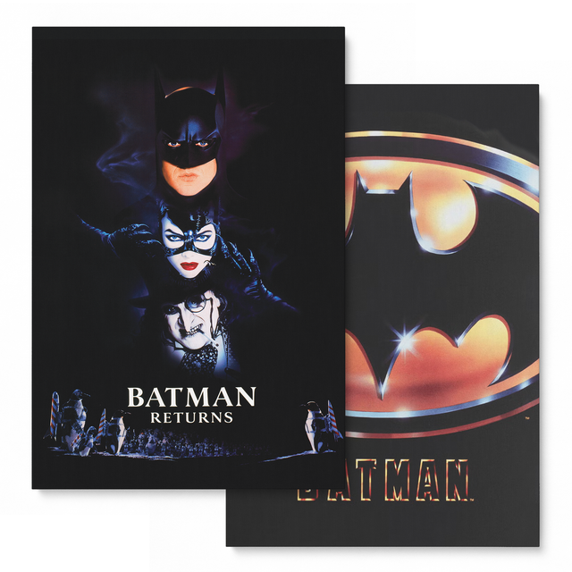 Decorsome x Batman Michael Keaton Canvas 2-pack bundle - 20" x 30"