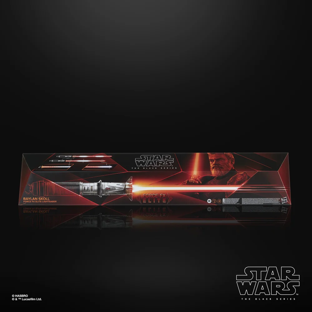 Star Wars The Black Series Baylan Skoll Force FX Elite Lightsaber Image 1