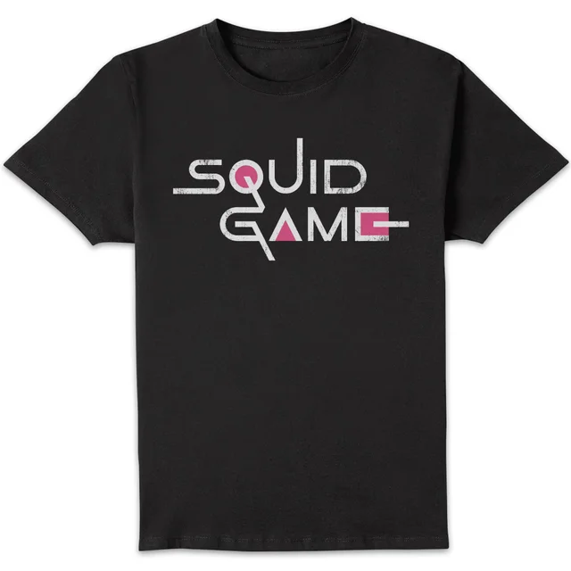 Squid Game Logo Men's T-Shirt - Black