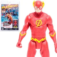 DC DIRECT - 3IN COMIC WITH FIGURE WV1 - THE FLASH (FLASHPOINT) - undefined undefined