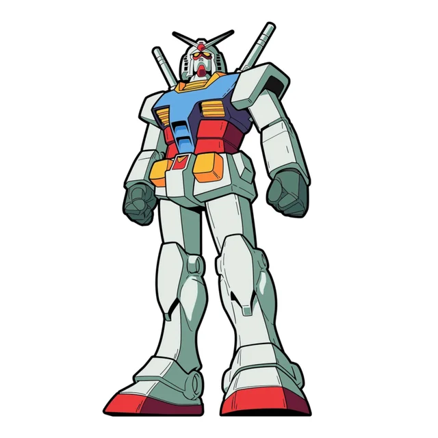 FiGPiN Gundam RX-78-2 Gundam 3" Enamel Pin # 696