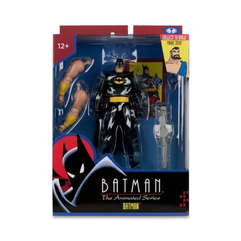 DC DIRECT - BTAS 6IN BUILD-A WV3 - LIGHTNING STRIKE BATMAN Image 1
