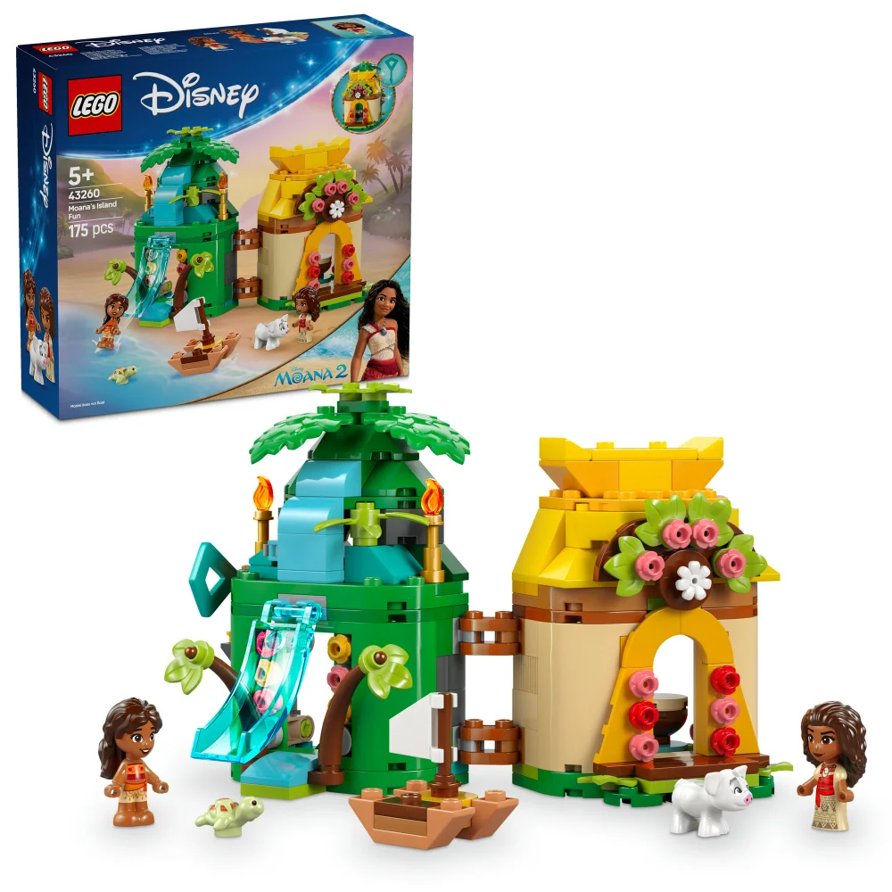 LEGO | Disney Princess Moana’s Island Fun Building Toy 43260 Image 1