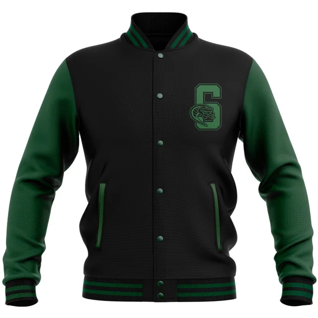 Harry Potter Slytherin Varsity Jacket - Black/Green