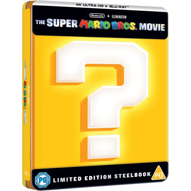 The Super Mario Bros. Movie 4K Ultra HD & Blu-Ray Steelbook