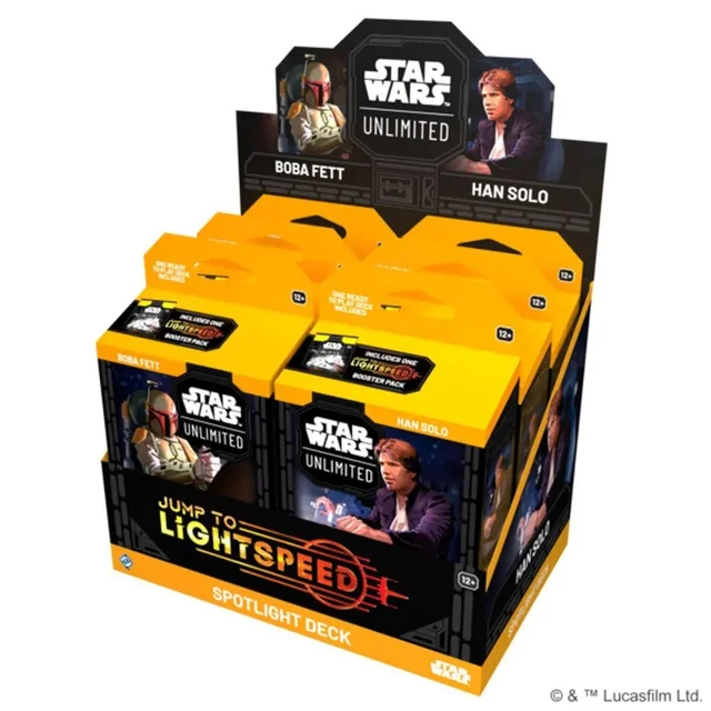 Star Wars: Unlimited Jump To Lightspeed Han Solo Spotlight Deck