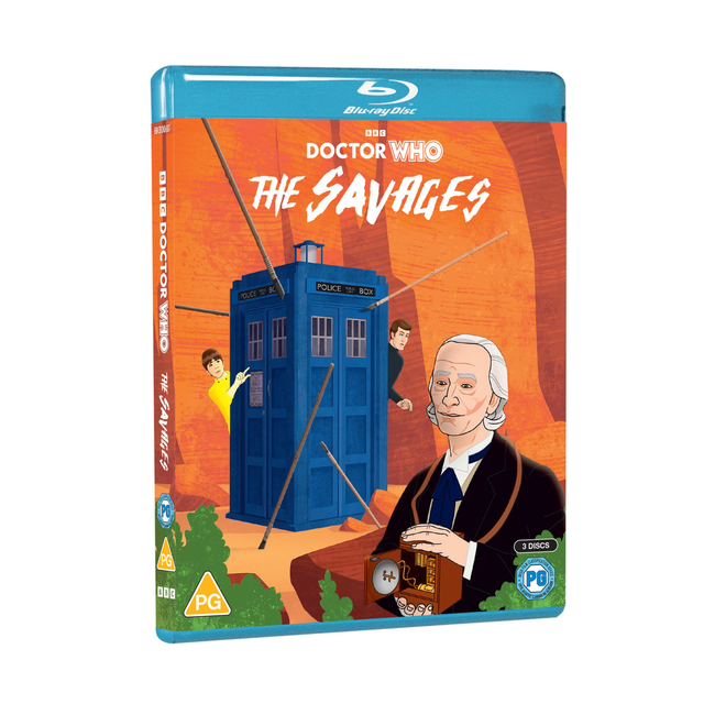 Doctor Who The Savages Blu-Ray