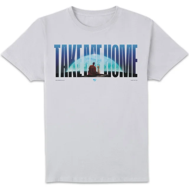 Superman Banner Unisex T-Shirt - White