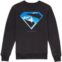 Superman Flight Sweatshirt - Black