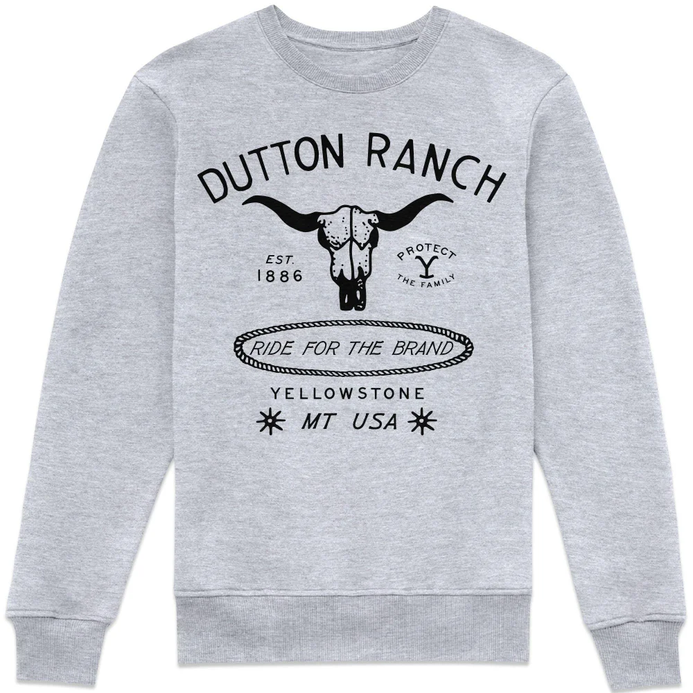 Yellowstone Ride For The Brand Sweatshirt - Grey - XS Image 1