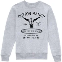 Yellowstone Ride For The Brand Sweatshirt - Grey - undefined undefined