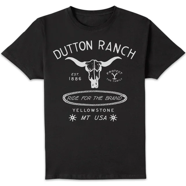 Yellowstone Ride For The Brand Unisex T-Shirt - Black