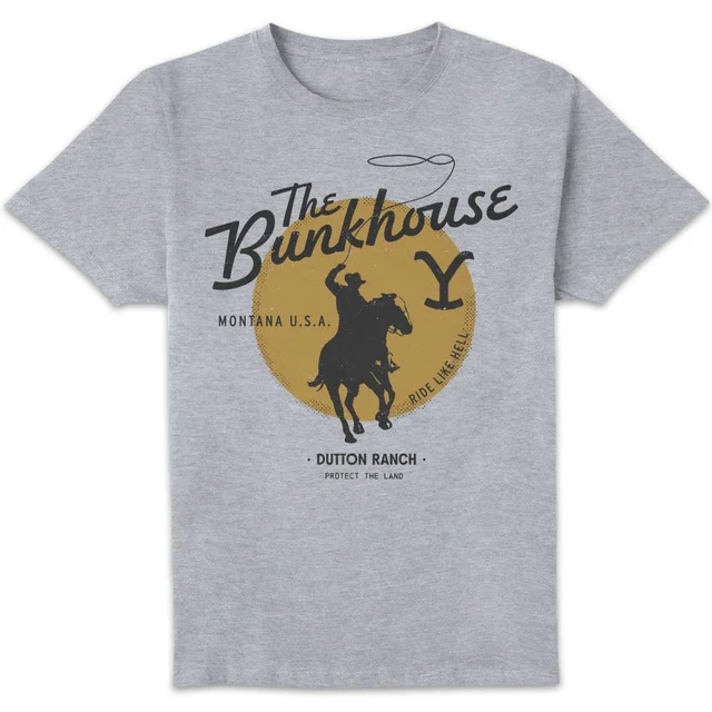 Yellowstone The Bunkhouse Unisex T-Shirt - Grey