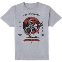 Yellowstone Saddle Up Unisex T-Shirt - Grey - undefined undefined