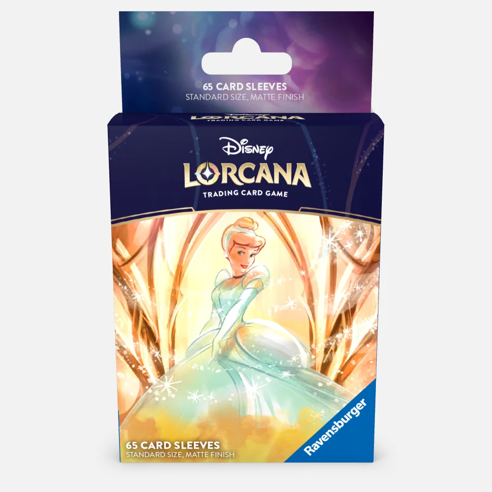 Disney Lorcana Trading Card Game Archazia's Island Cinderella Sleeve Pack Image 1