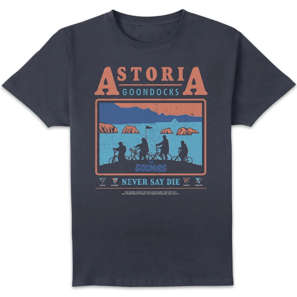 The Goonies Astoria Goondocks Unisex T-Shirt - Navy - S Image 1