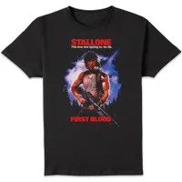 Rambo First Blood Classic Poster Unisex T-Shirt - Black - undefined undefined