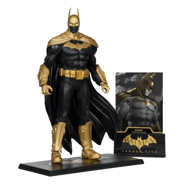McFarlane DC Multiverse Arkham City Knightmare Batman Gold Label Version Action Figure (7")
