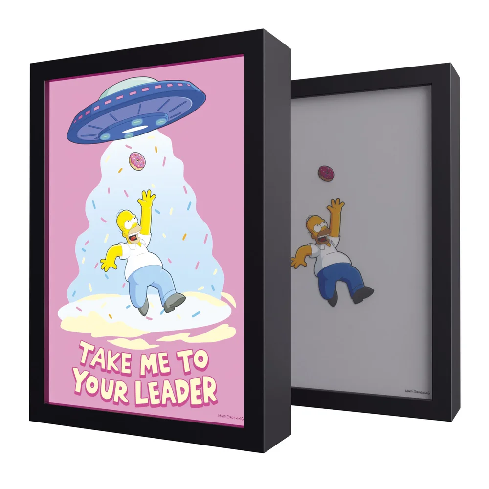 The Simpsons LED Framed Print Image 1