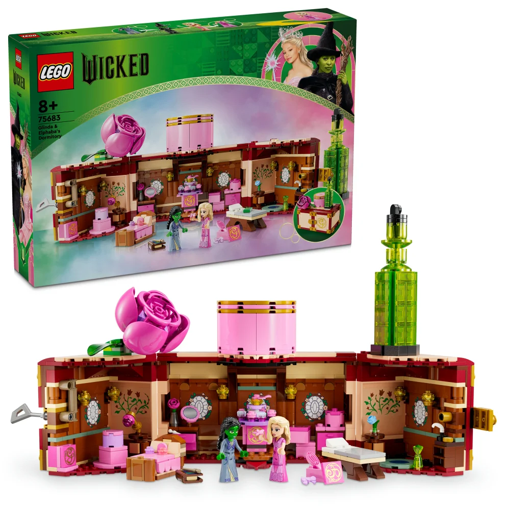 LEGO Wicked Glinda & Elphaba’s Dormitory, Movie Set 75683 Image 1