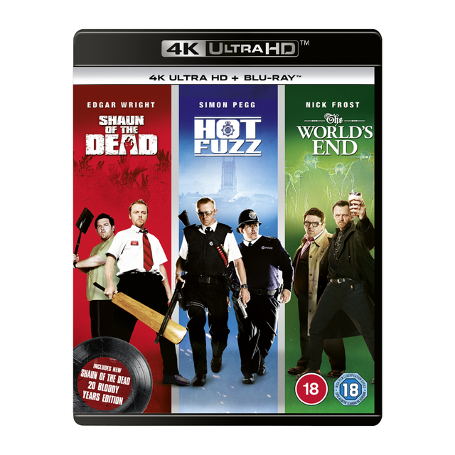 Three Flavours Cornetto Trilogy 4K Ultra HD