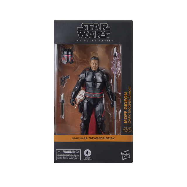 Hasbro Star Wars The Black Series Moff Gideon (Dark Trooper Armor), Star Wars: The Mandalorian Action Figure (15 cm)