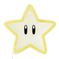 Super Mario Super Star Wall Mountable Led Neon Light - undefined undefined