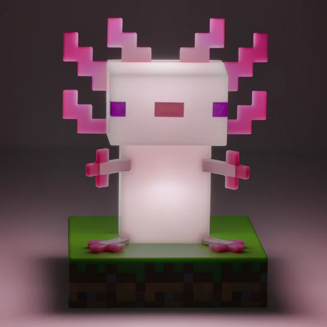 Minecraft Axolotl Icon Light 2025