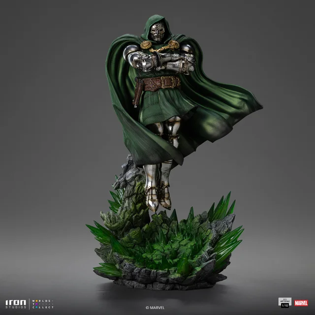 Iron Studios Marvel Doctor Doom Infinity Gauntlet Diorama Art Scale 1/10 Statue