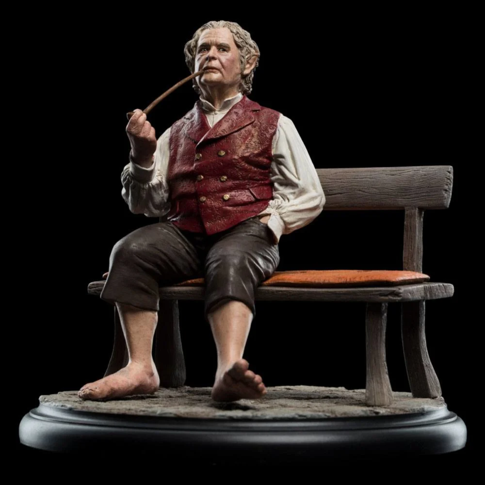 Weta Workshop Lord of the Rings Mini Statue Bilbo Baggins 11cm Image 1