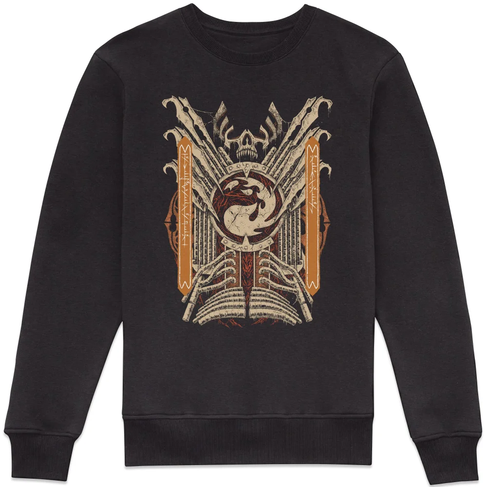 Magic: The Gathering Phyrexian Mountain Sweatshirt - Black - XS Image 1