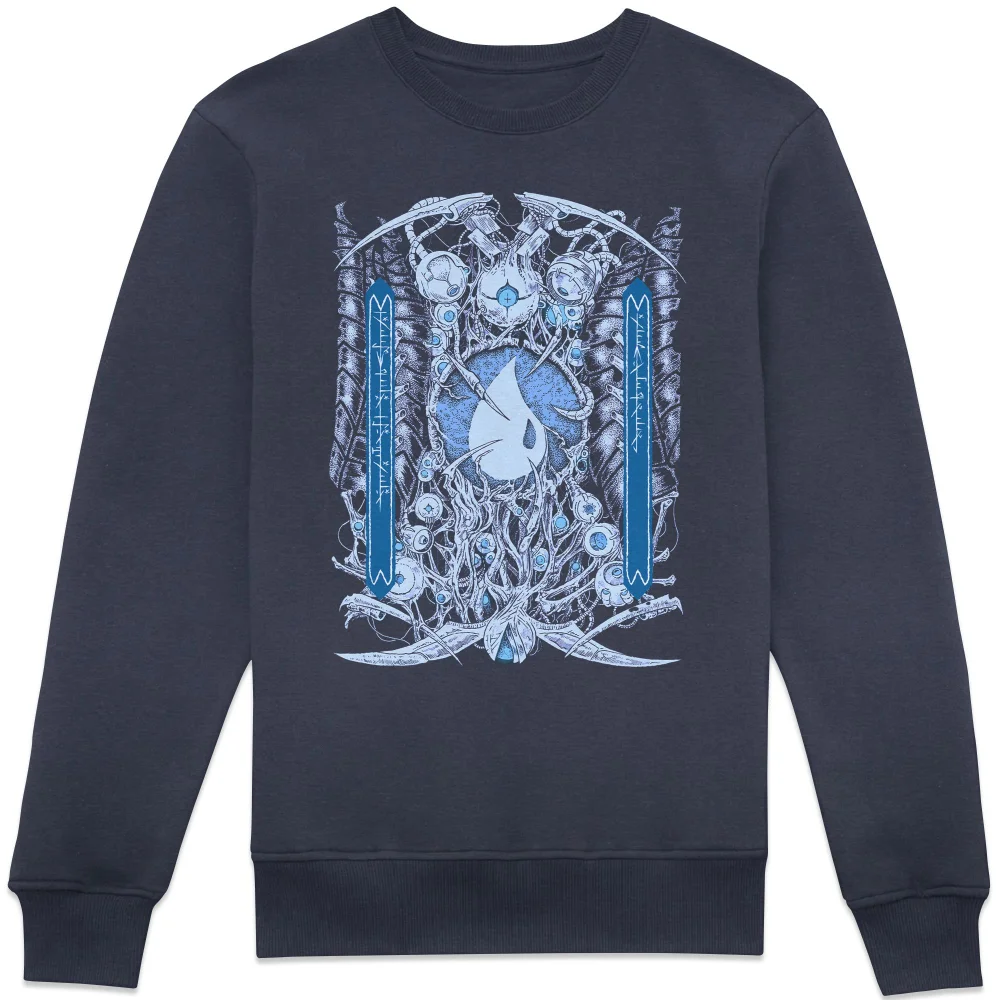Magic: The Gathering Phyrexian Island Sweatshirt - Blue - XS Image 1