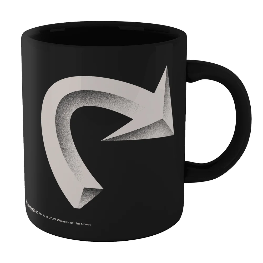 Magic: The Gathering Tap Symbol Mug - Black Image 1