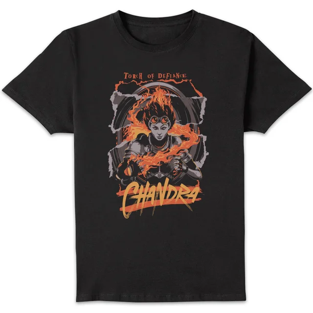 Magic: The Gathering Chandra Torch Of Defiance Unisex T-Shirt - Black