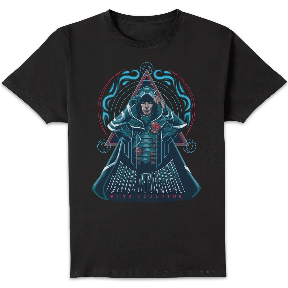 Magic: The Gathering Jace Beleren Mind Sculptor Unisex T-Shirt - Black - XL Image 1